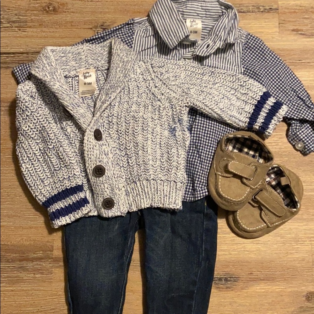 4 piece baby boy set